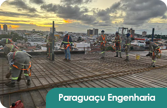 OBRA BANTAL ENGENHARIA PARAGUAÇU ENGENHARIA